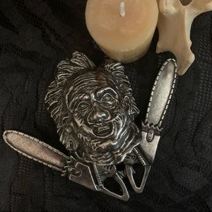 Leatherface Belt Buckle